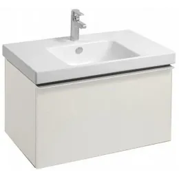 Модуль под раковину Odeon Up 77х48,5х45 см, 1 ящик, белый глянцевый EB894-G1C Jacob Delafon