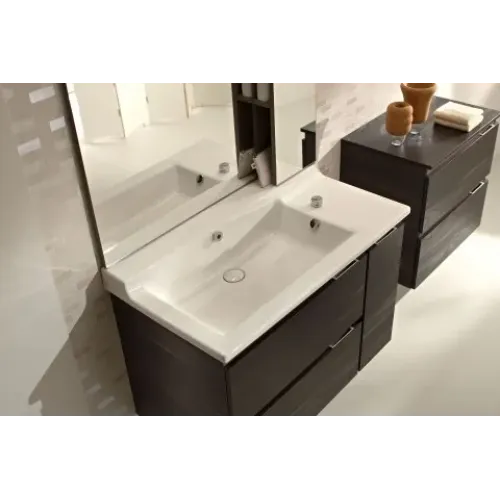 Модуль под раковину Soprano 96х53,5х63,4 см, 1 дверца, 2 ящика, сливовый EB1331-N04 Jacob Delafon