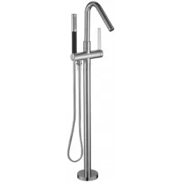 Напольный смеситель Stillness нижняя подводка, поворотный излив, с лейкой E97344-CP Jacob Delafon