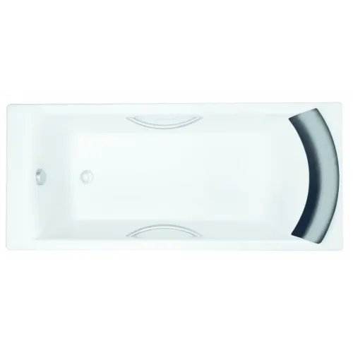 Чугунная ванна Biove 170х75 см, с отв. для ручек, антискользящее покр. E2938-00 Jacob Delafon