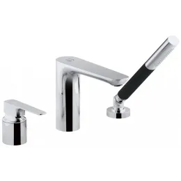 Смеситель на борт ванны Aleo+ на 3 отв. E72330-CP Jacob Delafon