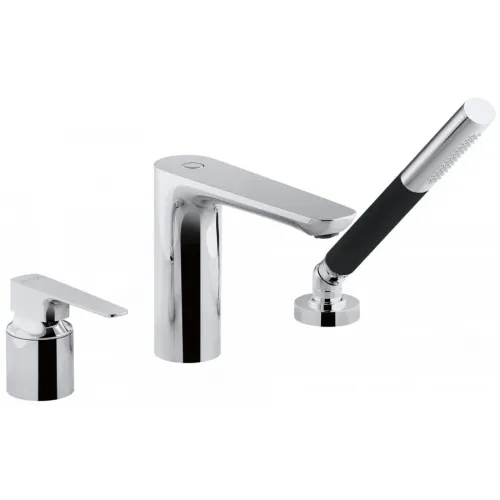 Смеситель на борт ванны Aleo+ на 3 отв. E72330-CP Jacob Delafon