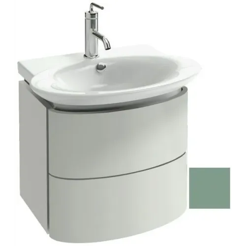 Модуль с раковиной Presqu'ile 60 см, матовый оливковый, подвесной монтаж E4438-00+EB1102-M47 Jacob Delafon