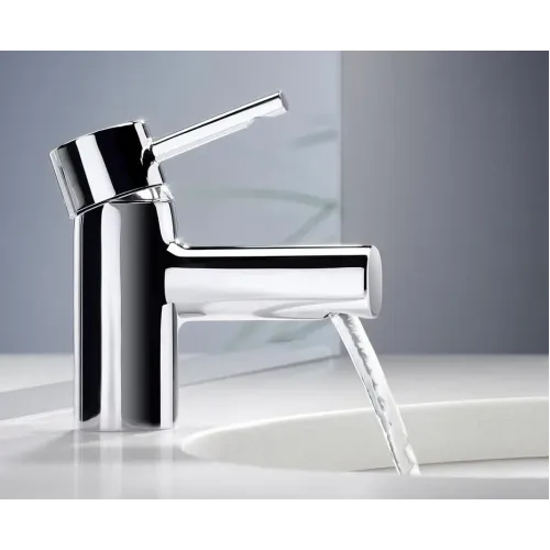 Смеситель для умывальника Cuff излив 99 мм, неповоротный излив, без донного клапана E98298-CP Jacob Delafon