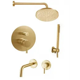 Комплект для душа PAFFONI Light KITLIG015HGSP006KING