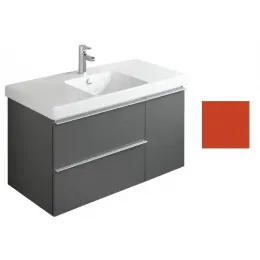 Модуль под раковину Odeon Up 102х48,5х53 см, ярко-крассный глянцевый EB891-G1K Jacob Delafon