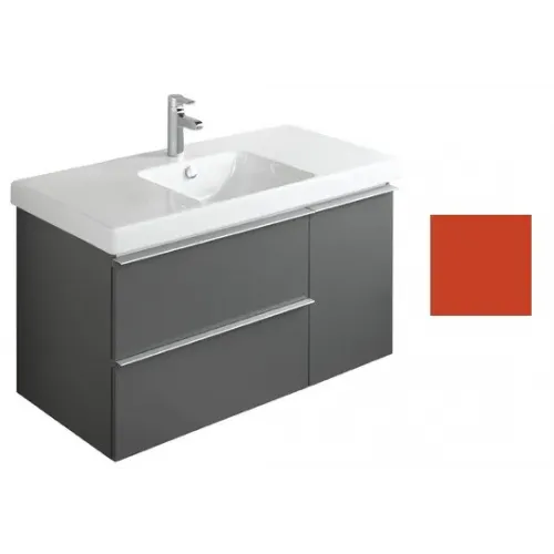 Модуль под раковину Odeon Up 102х48,5х53 см, ярко-крассный глянцевый EB891-G1K Jacob Delafon