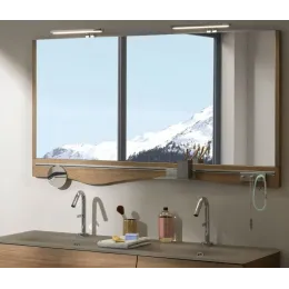 Настенное косметическое зеркало для ванной Sherwood ø 24см, хром EB1846RU-NF Jacob Delafon