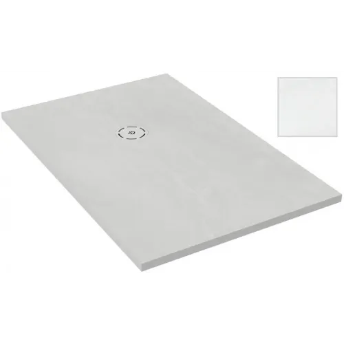 Поддон Singulier 140х80х3 см, белый, матовый, антискользящее покрытие, Neoroc, прямоугольный E67015-SHM Jacob Delafon