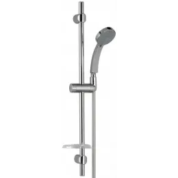 Душевой гарнитур Citrus со штангой, мыльницей, шлангом и лейкой, 4 режима E12907-CP Jacob Delafon
