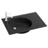 Мебельная раковина Odeon Rive Gauche 80,6х41,8 см, матовый черный EB2562-DE2 Jacob Delafon