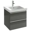 Модуль под раковину Odeon Up 57х48,5х53 см, серый антрацит EB878-N14 Jacob Delafon