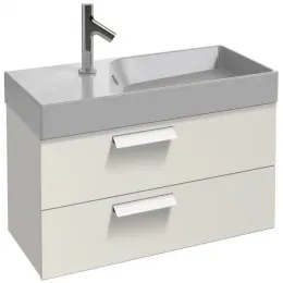 Модуль с раковиной Rythmik 80 см, белый, подвесной монтаж EXP112-Z-00+EB1302-N18 Jacob Delafon