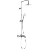 Душевая система Aleo E97825RU-4-CP 3 режима, 20 см, round, неповор. излив, верхний душ, с лейкой E97825RU-4-CP Jacob Delafon