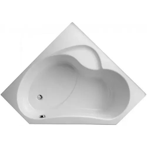 Акриловая ванна Bain-douche 135х135 см, левосторонняя, с ножками, угловая симметричная E6220-00 Jacob Delafon