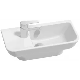 Подвесная раковина Struktura 50х26х12,2 см, с отв. под смеситель, с отв. слива-перелива, санфарфор EGJ111-Z-00 Jacob Delafon