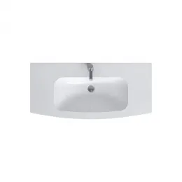 Мебельная раковина Nona 121х49,1 см, стекло, матовый белый EB1886RU-DE1 Jacob Delafon