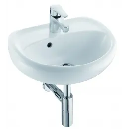 Подвесная раковина Mideo 45х35х11,5 см, санфарфор E4338G-00 Jacob Delafon