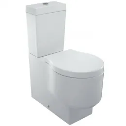 Унитаз-компакт Formilia Viragio 36,5х66 см, нижняя подводка, горизонтальный выпуск, с сиденьем 4449K-00+E4770-00 Jacob Delafon