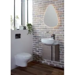 Подвесной унитаз Nouvelle Vague 39х54 см, безободковый, без сиденья EDJ102-00 Jacob Delafon