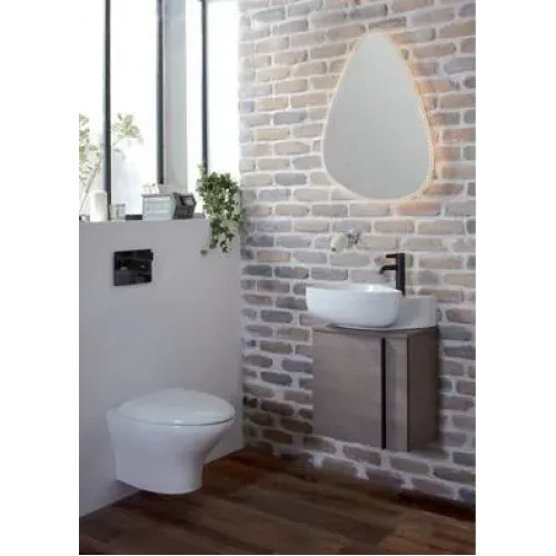 Подвесной унитаз Nouvelle Vague 39х54 см, безободковый, без сиденья EDJ102-00 Jacob Delafon