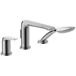 Смеситель на борт ванны Avid ручной душ exhale organic с 2 режимами, на 3 отв. E97360-CP Jacob Delafon