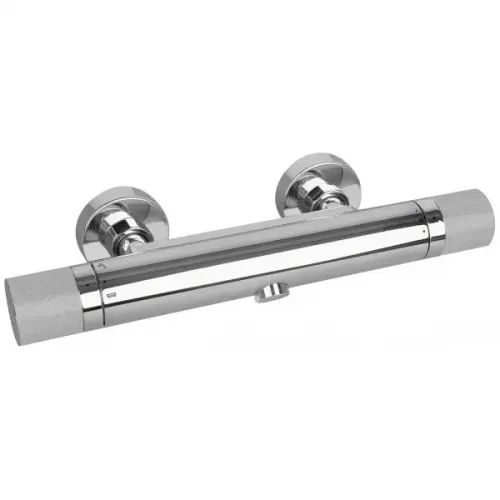 Настенный смеситель Rivoli с выходом на душ (без лейки), неповоротный излив, термостат E24325-CP Jacob Delafon