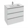 Модуль под раковину Vox 80х46х73,4 см, 3 ящика. белый глянцевый EB2048-RA-G1C Jacob Delafon