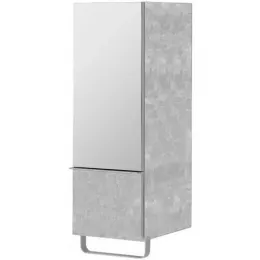 Шкаф Odeon Up 35х34х96 см, серый бетон, левый EB893G-N26 Jacob Delafon