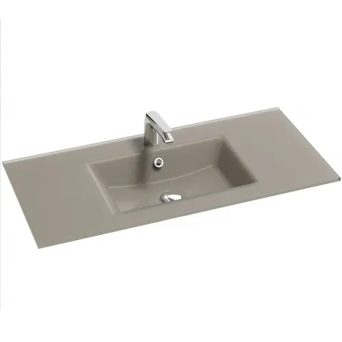 Мебельная раковина Sherwood 100,6х46,5 см, базальт матовый EB1830RU-DE5 Jacob Delafon