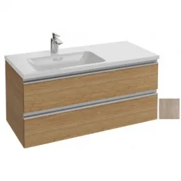 Модуль с раковиной Vox 100 см, квебекский дуб, подвесной монтаж EXAC112-Z-00+EB2025-RA-E10 Jacob Delafon