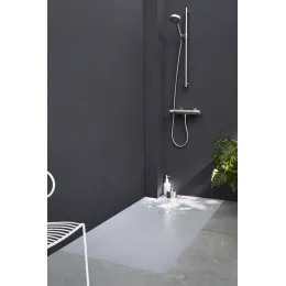 Поддон Singulier 140х90х3 см, белый, матовый, антискользящее покрытие, Neoroc, прямоугольный E67025-SHM Jacob Delafon