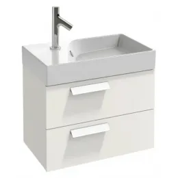 Модуль под раковину Rythmik 59,5х36х42,4 см, белый блестящий лак, 2 выдвижных ящика EB1300-G1C Jacob Delafon