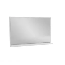 Зеркало Vivienne 118,2х69,6 см, с полочкой, белый глянец EB1599-N18 Jacob Delafon