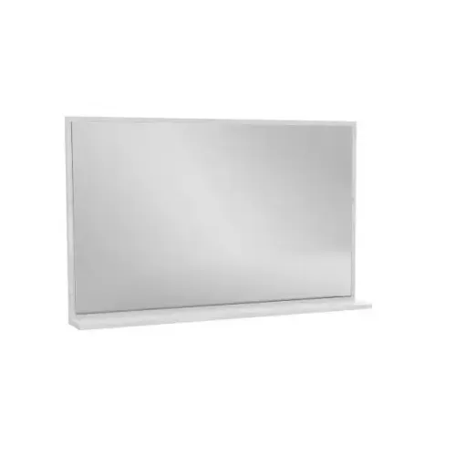 Зеркало Vivienne 118,2х69,6 см, с полочкой, белый глянец EB1599-N18 Jacob Delafon