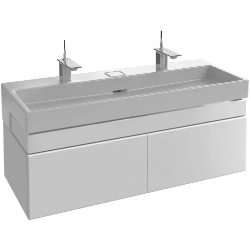 Модуль под раковину Terrace 120х48х38 см, 3 ящика, белый глянцевый, система push-to-open EB1188-G1C-G1C Jacob Delafon