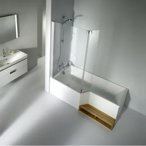 Акриловая ванна Bain-Douche Neo 180х90 см, левосторонняя, асимметричная E6D004L-00 Jacob Delafon