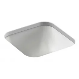 Встраиваемая снизу раковина Vox 39,2х39,2 см, с переливным отверстием, полностью глазированная, санфарфор EYE102-00 Jacob Delafon