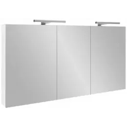 Зеркало 130х65 см, розетка, белый глянцевый, с подсветкой EB779-N18 Jacob Delafon