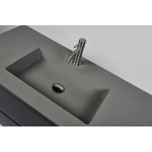 Тумба с раковиной INDA Piccadilly 80MG Cemento