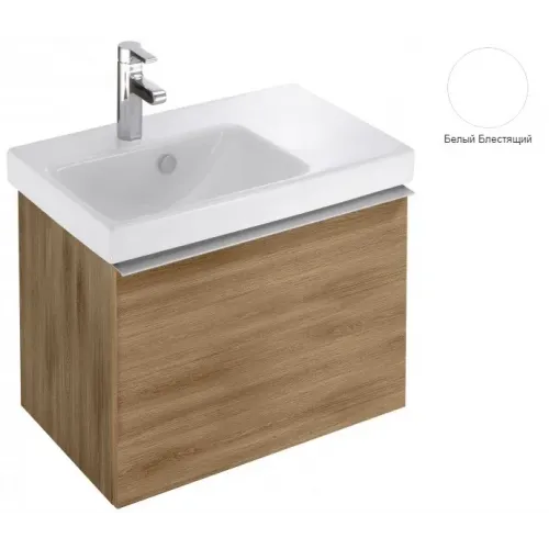 Модуль под раковину Odeon Up 62х38,4х45 см, белый блестящий EB886-N18 Jacob Delafon
