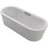 Чугунная ванна Volute 170х80 см, отдельностоящая, овальная, антискользящее покр. 6D063-00 Jacob Delafon