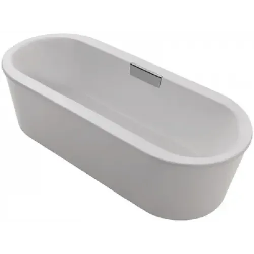 Чугунная ванна Volute 170х80 см, отдельностоящая, овальная, антискользящее покр. 6D063-00 Jacob Delafon