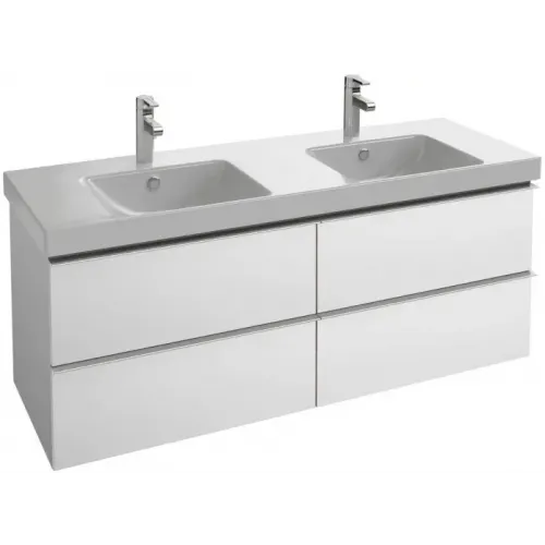 Модуль под раковину Odeon Up 137х48,5х53 см, белый блестящий лак EB997-G1C Jacob Delafon