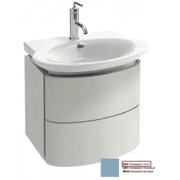 Модуль под раковину Presqu'ile 50х41х45,2 см, аквамарин сатин, 2 ящика EB1102-R-S50 Jacob Delafon