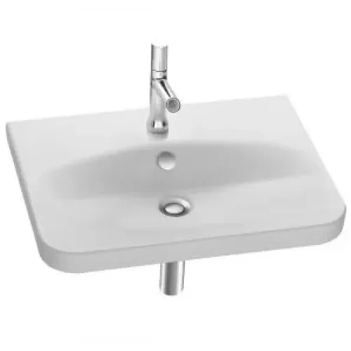 Модуль с раковиной Replay 60 см, серый ясень, подвесной монтаж E4485-00+EB1070-270 Jacob Delafon