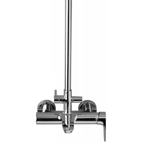 Душевая система Aleo 2.0 E26809-CP 4 режима, 25 см, round, неповор. излив, верхний душ, с лейкой E26809-CP Jacob Delafon