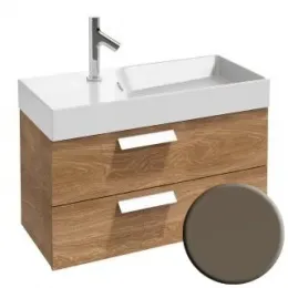 Модуль под раковину Formilia Rythmik 79,5х36х42,4 см, светло-коричневый глянцевый EB1302-G80 Jacob Delafon