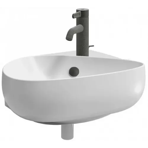 Подвесная раковина Nouvelle Vague 45х36х10 см, 1 отверстие для смесителя, санфарфор EGK112-00 Jacob Delafon