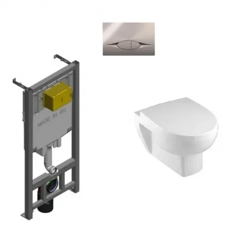 Комплект с инсталляцией Odeon Up с микролифтом E4764-00+8409K-00+E29025-NF+E29027-CP Jacob Delafon